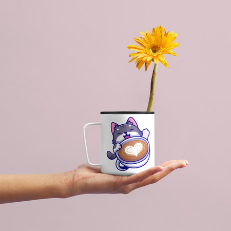 LOGO STICKERS Shape Outline with Print Waterproof Text Photo 80x80 mm