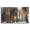 Canvas Print Forest Winter Snow White Nature 120x80 cm