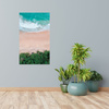 Canvas Print Beach Sea Waves Water Nature 80x120 cm