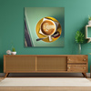 Canvas Print Coffee Vintage Stylish Cafe 90x90