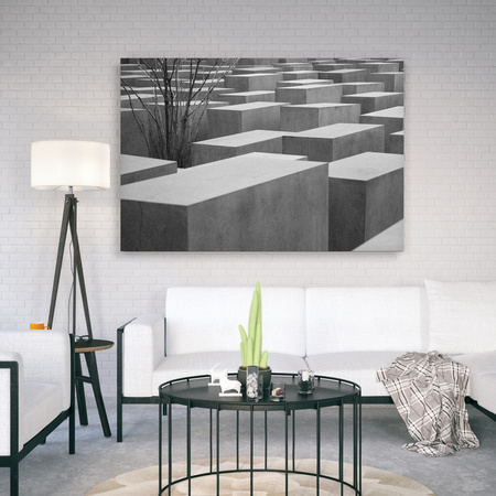 Canvas Print Abstract Concrete Cubes 90x60