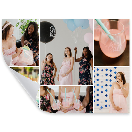 Your photo as a WIZARD poster 50x40 cm