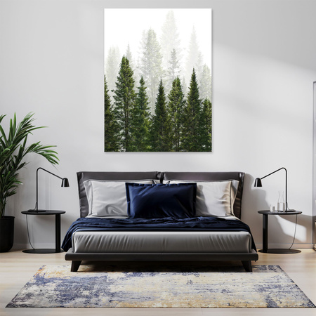Canvas Print Rain Forest Nature Trees 50x80 cm