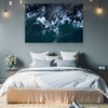 Canvas Print Nature Waves Sea Rocky Beach 90x60