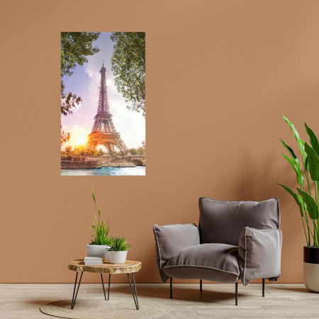 Canvas Print Eiffel Tower In The Sunlight 80x120 cm