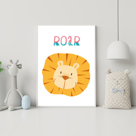 Children's Roar poster 24X30 cm