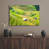 Canvas Print Nature Agricultural Terraces 40x30 cm