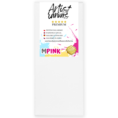 Painting canvas 30X70 cm White canvas Ideal for painting