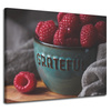 Canvas print Raspberry Kitchen 100x80 cm