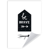 Children's poster Be brave 50X70 cm