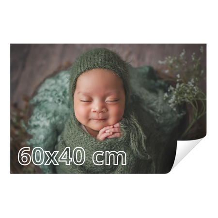 Your photo on the poster creator 60x40 cm