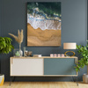 Canvas Print Nature Wave Shore 30x40 cm