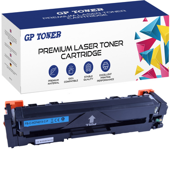Replacement toner for HP LaserJet Pro M252dw M252n M270 Series GP-HCF401X Cyan GP