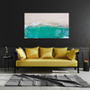 Canvas Print Waves Beach Sand Water 100x80 cm