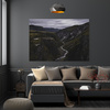 Canvas Print Nature Mountain Stream 40x30 cm