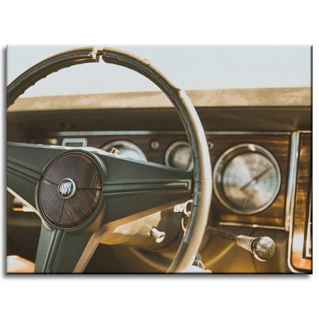 Canvas Print Vintage Vintage Car 40x30 cm