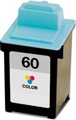 Replacement ink color for the Lexmark Z12, Z22 printer ( 17G0060 no. 60)