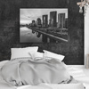 Canvas Print Architecture Sao Paulo Black and White 40X30 cm