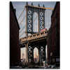 Canvas Print Architecture New York Bridge 30x40 cm