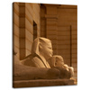 Canvas Print Architecture Egypt Sphinxes 30x40 cm