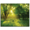Canvas Print Pastel Style Tree Sun 100x80 cm