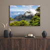Canvas Print Architecture Mountain Landscape 40x30 cm