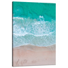 Canvas Print Water Foam Waves Sea Nature 80x120 cm