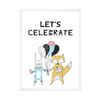 Let's celebrate Birthday Poster_2 24X30 cm + white frame