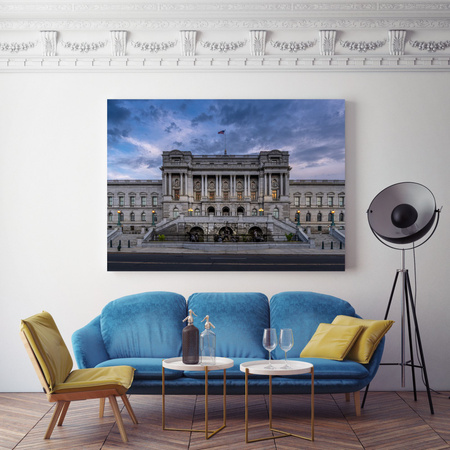 Canvas Print Architecture Library of Congress 40X30 cm