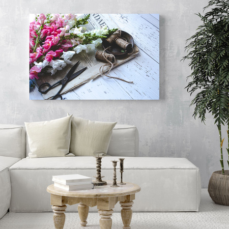 Canvas Print Botany Snapdragons_2 40x30 cm