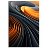Canvas Print Abstraction Swirls Spirals 80x120