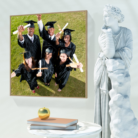 Your photo on the 50x50 cm designer poster