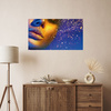 Canvas Print Golden Woman Face Modern Art 100x80 cm