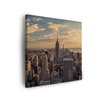 Canvas Print Architecture Sunset Manhattan 40x40 cm