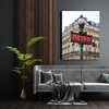 Canvas Print Architecture Paris Metro 50x70 cm