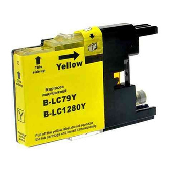 Compatible Ink Cartridge Brother LC1280Y - MFC J6510, J6710, J6910 - GP-B1280Y yellow