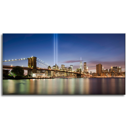 Canvas Print Architecture Brooklyn Bridge 120X60 cm