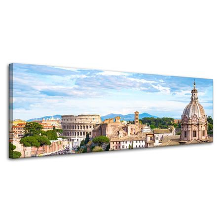 Canvas Print Architecture Rome Italy 120X40