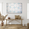 Canvas Print Abstract Embroidery Structure 90x60