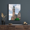 Canvas Print Architecture Clock Tower 30x40 cm