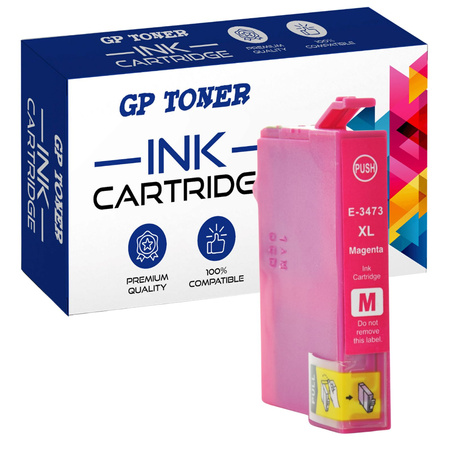 Replacement ink for Epson WorkForce Pro 3700 3720 2725 Series 34XL GP-E3473M