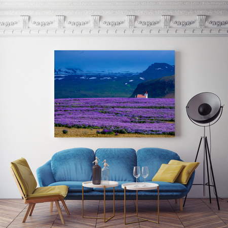 Canvas Print Nature Lavender Field 40x30 cm