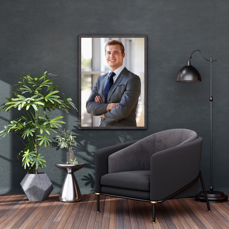 Your photo on the poster creator 60x90 cm