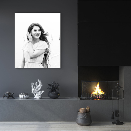Canvas Print People Woman Smile 30x40 cm