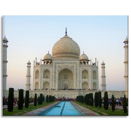 Canvas Print Architecture Taj Mahal 100X80 cm