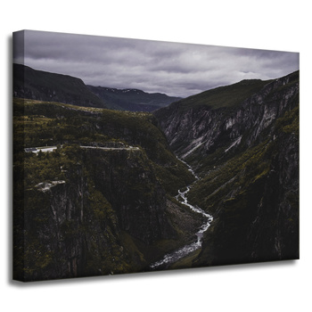 Canvas Print Nature Mountain Stream 40x30 cm