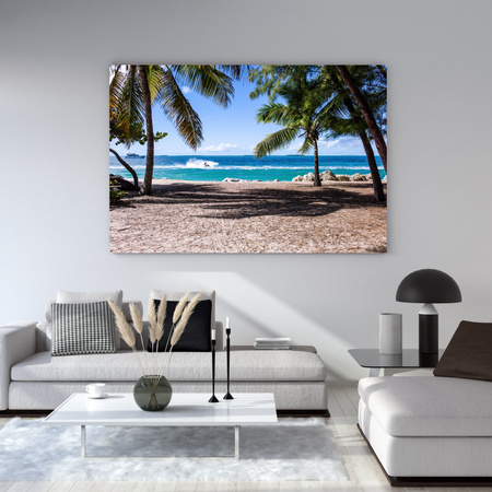 Canvas Print Nature Ocean Palm Trees 40x30 cm