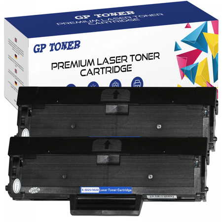2x Replacement Toner for Xerox 3020 Phaser 3020 XL WorkCentre 3025 XL 106R02773 - GP-X3020 x2