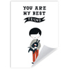 Children's poster You are may best friend 50X70 cm