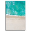 Canvas Print Water Beach Waves Sun 80x120 cm